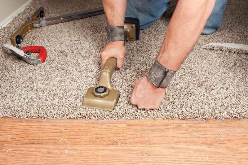 Luxkry Sisal Carpet installation dubai