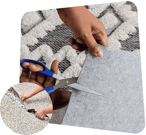 Precise carpet cutting UAE