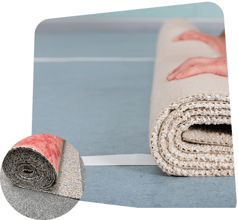 Residential carpet underlay Dubai