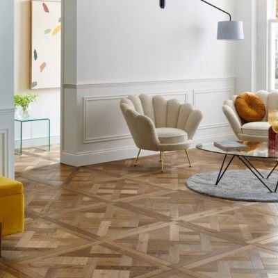 Certified parquet flooring installation