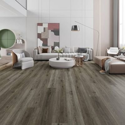 Living room vinyl flooring installation