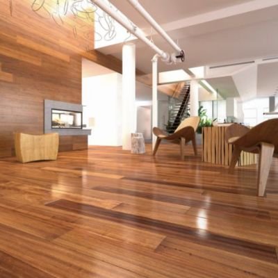 Modern flooring installation