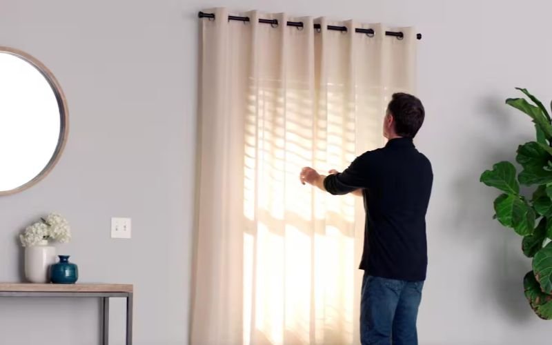 Put Off Curtains & Accessories From The Wall