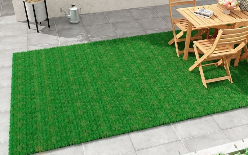 Add Fake Grass Carpet