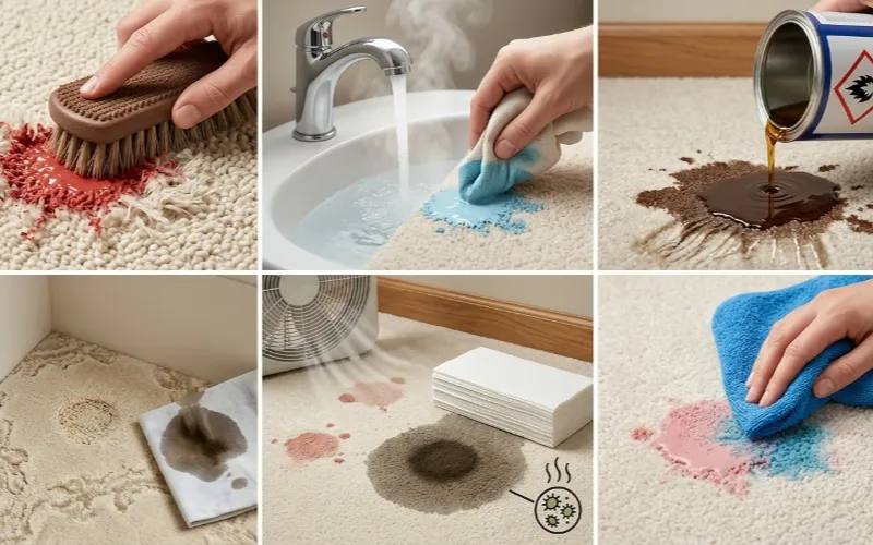 Common Mistakes to Avoid Getting Paint Out Of Carpet