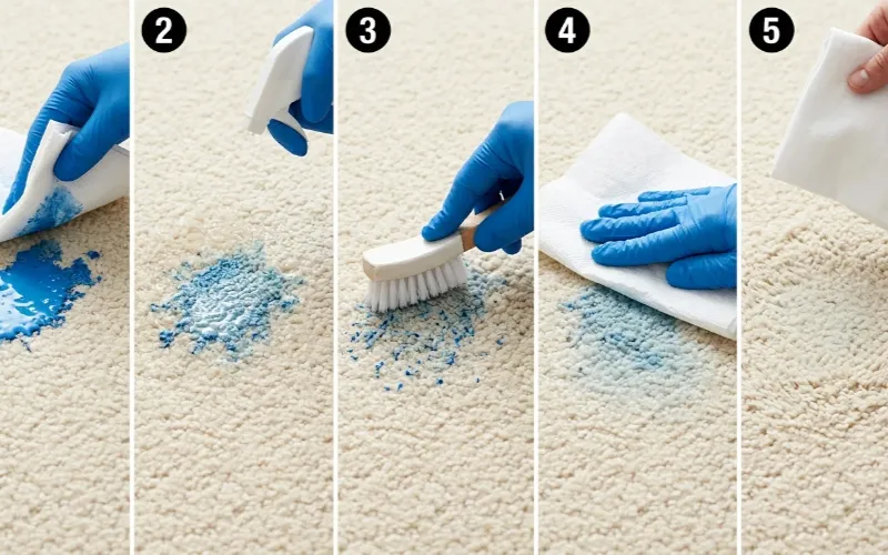 How to Get Paint Out of Carpet