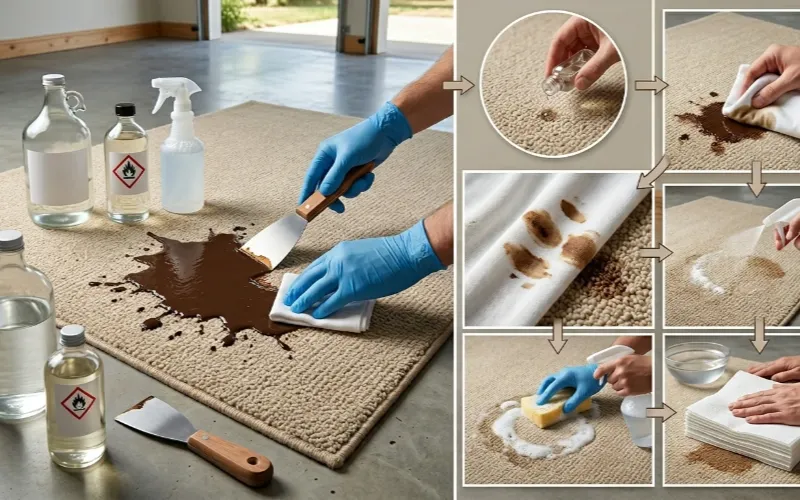 How to Remove Oil-Based Paint from Carpet