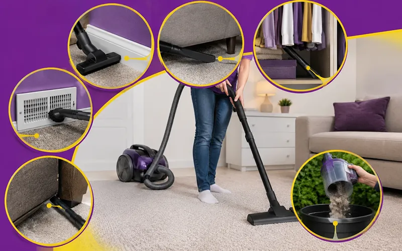 1. Vacuum Thoroughly and Often