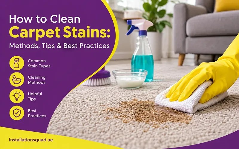 How to Clean Carpet Stains