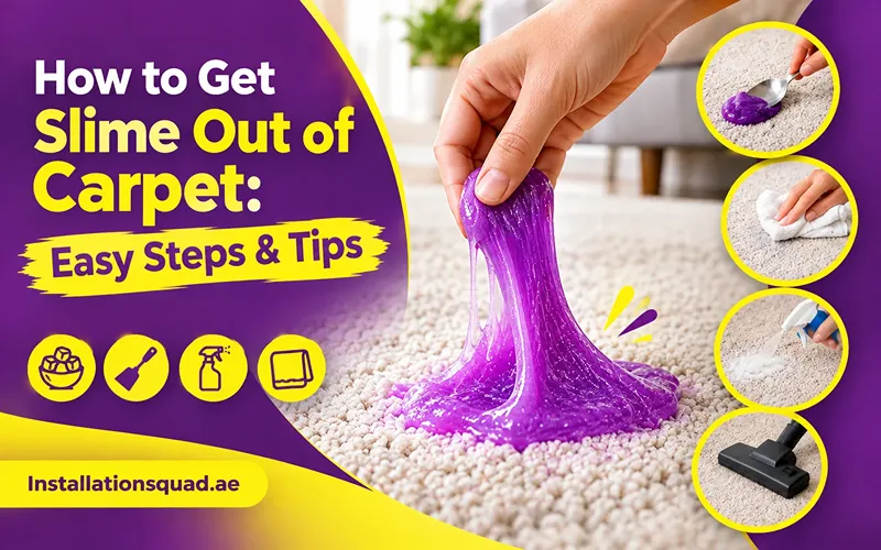 How to Get Slime Out of Carpet