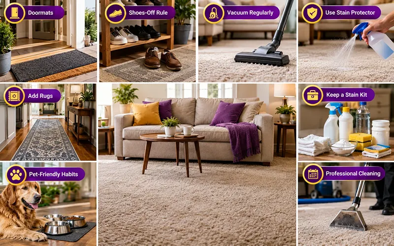 How to Protect Your Carpet From Future Stains