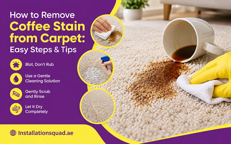 How to Remove Coffee Stain from Carpet