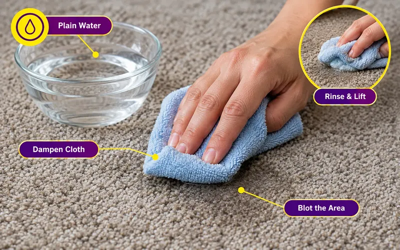 Step 5 Rinse the Area