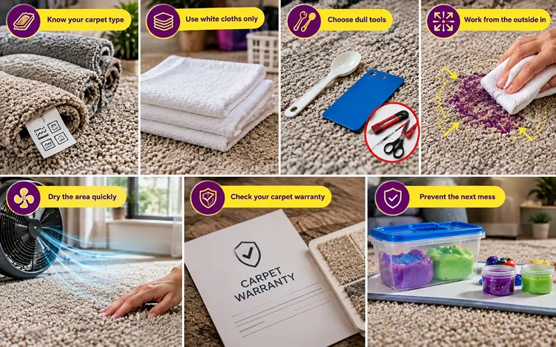 Tips to Protect Carpet Fibers and Avoid Damage.