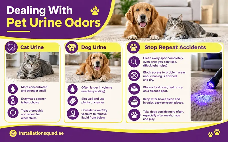 Dealing With Pet Urine Odors