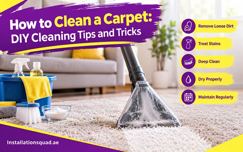 How to Clean a Carpet