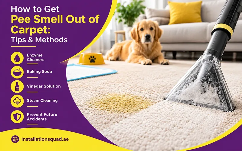 How to Get Pee Smell Out of Carpet